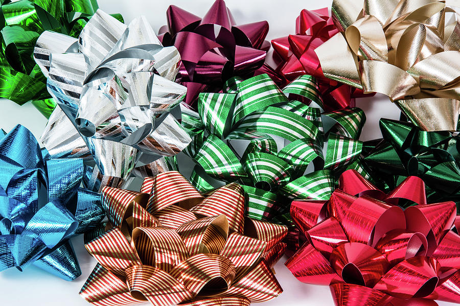 Holiday Wrapping Bows Photograph by Ed Hughes Fine Art America