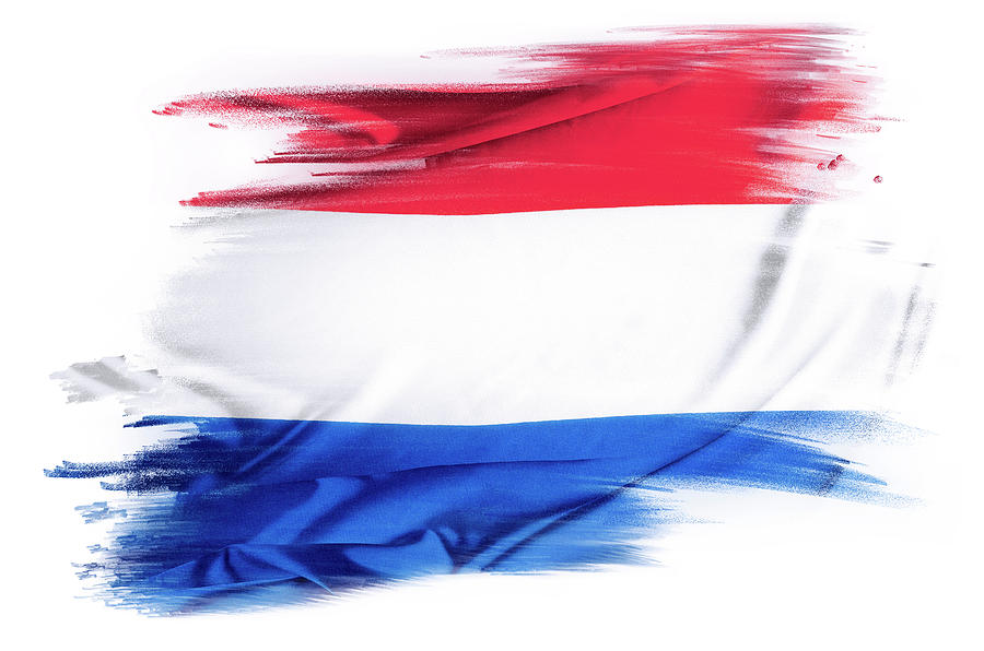 Holland flag #1 Photograph by Les Cunliffe
