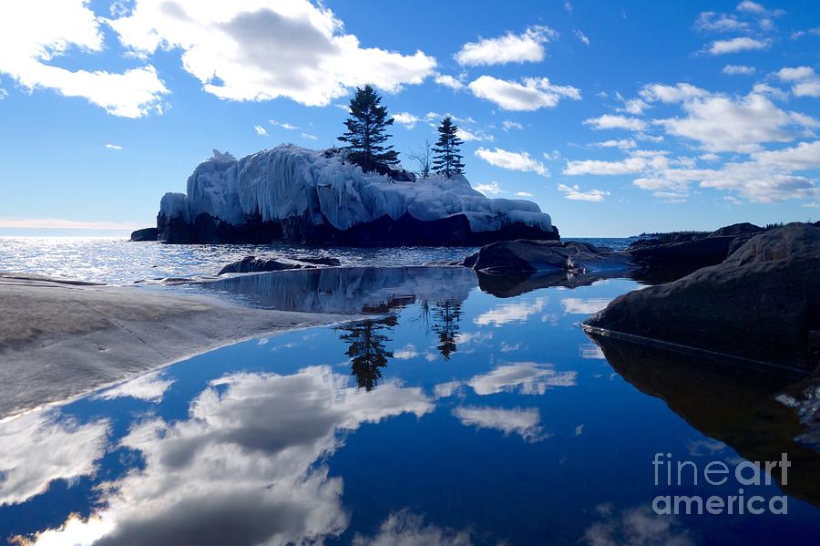 Hollow Rock Reflections #1 Photograph by Sandra Updyke