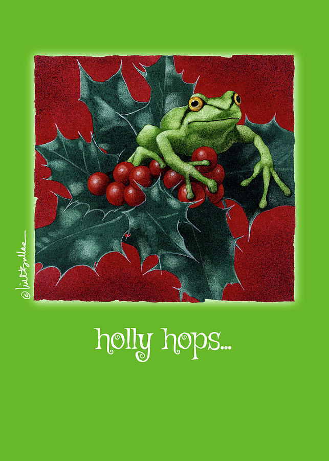 Holly Hops... Painting by Will Bullas