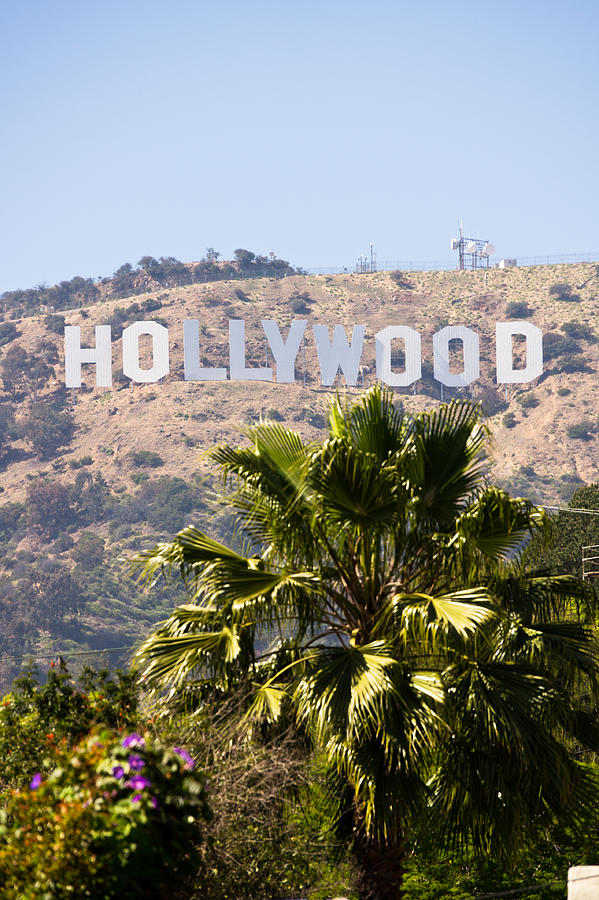 Hollywood Sign Photo #1 Photograph by Paul Velgos