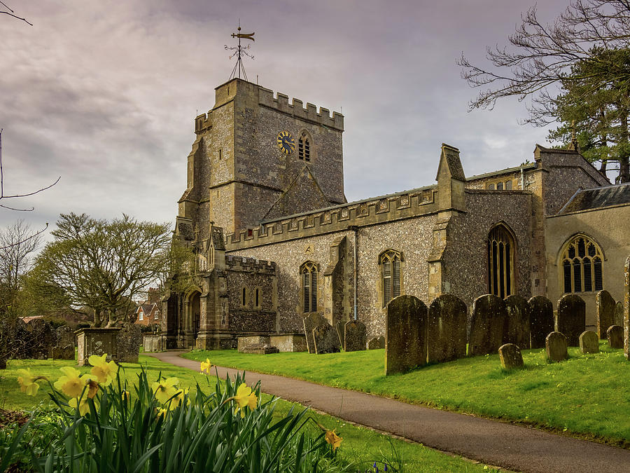 Holy Cross Church, Ramsbury #1 Photograph by Mark Llewellyn