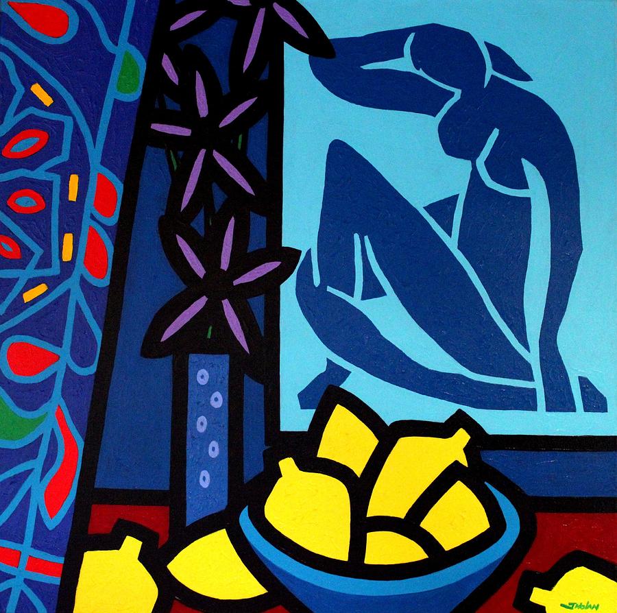 Music Painting - Homage To Matisse I #2 by John  Nolan