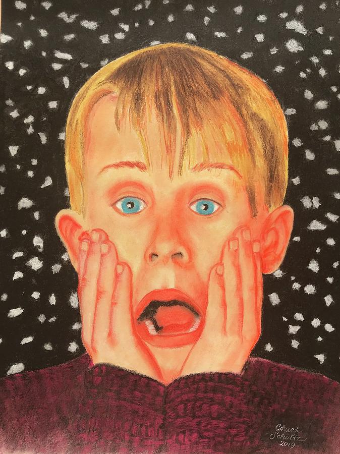 Home Alone Drawing by Chuck Schultz Fine Art America