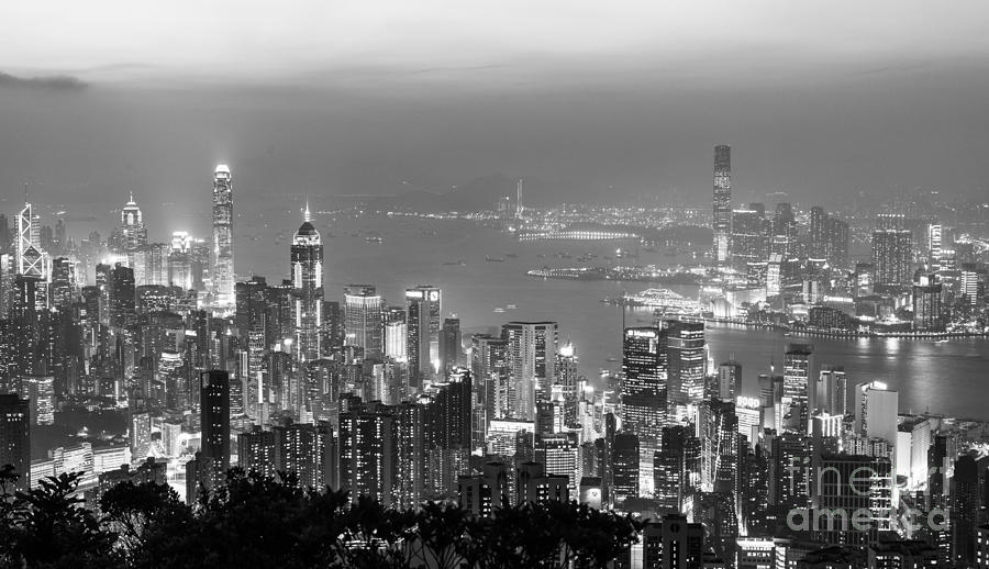 Hong Kong skyline #1 Photograph by Didier Marti