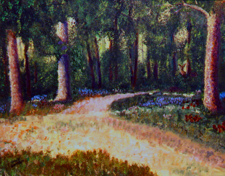 Hoosier Forrest #1 Painting by Stan Hamilton
