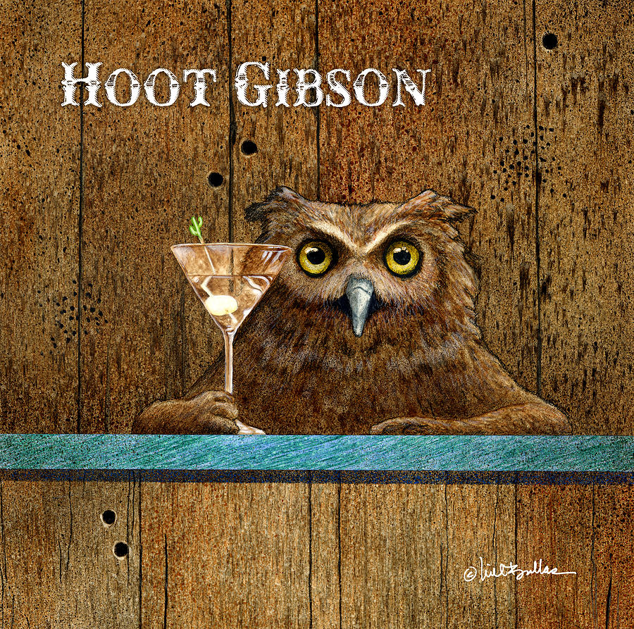 Hoot Gibson... #5 Painting by Will Bullas