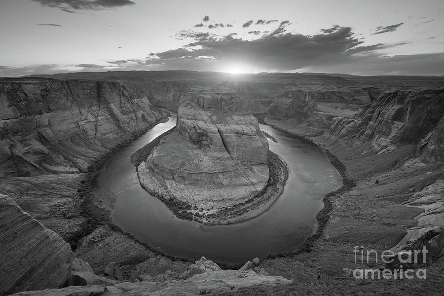 Horseshoe Bend Sunset #1 Photograph by Michael Ver Sprill