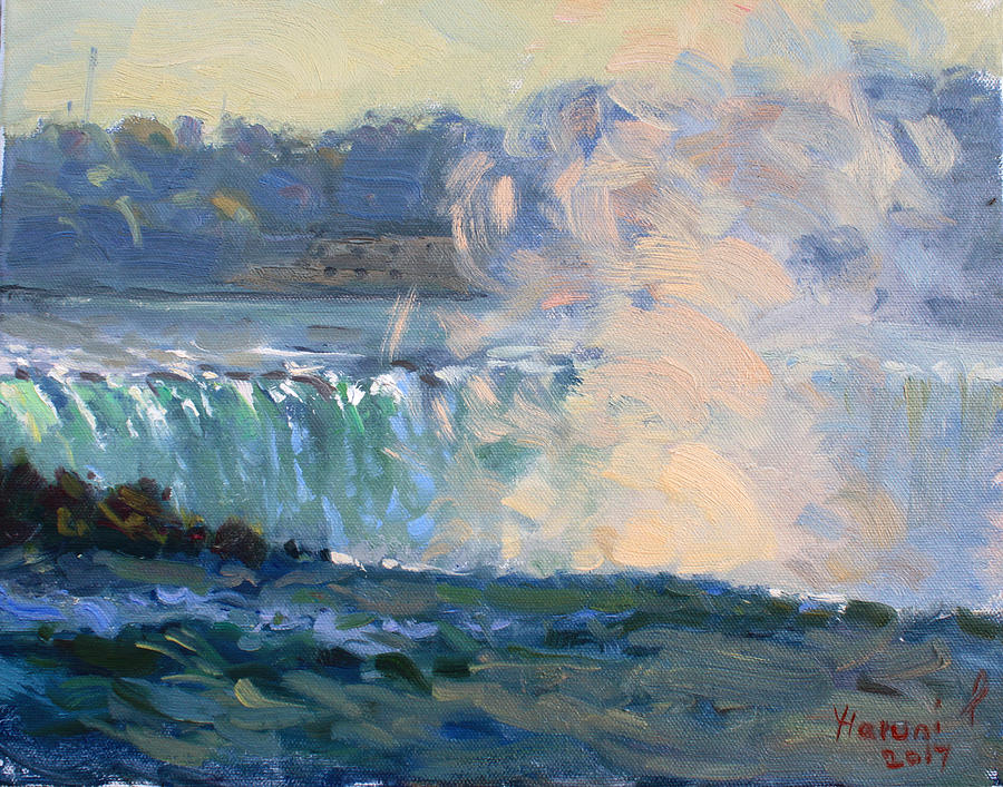 Horseshoe Falls Painting by Ylli Haruni - Fine Art America