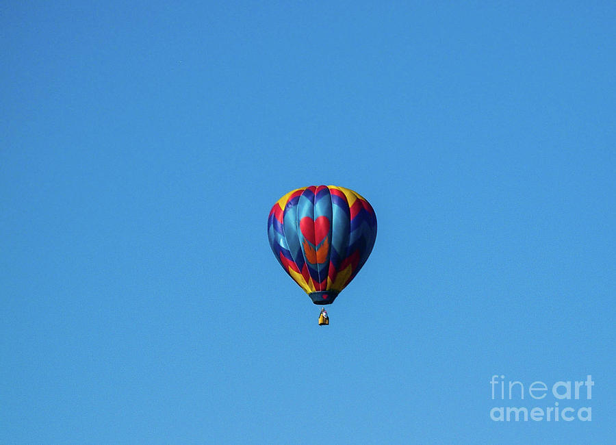 Hot Air Ballon #1 Photograph by Kevin Gladwell