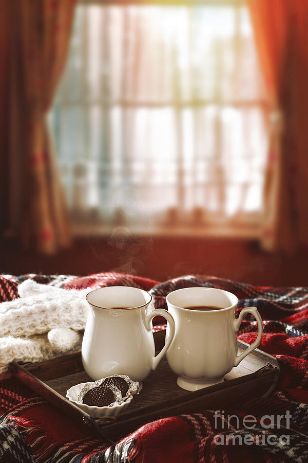 Winter Photograph - Hot Chocolate Drinks #1 by Amanda Elwell