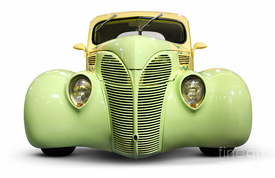 Hot Rod Ford Coupe 1938 #1 Photograph by Maxim Images Exquisite Prints