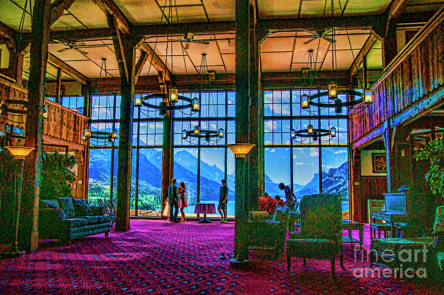 Hotel Lobby #1 Photograph by Rick Bragan