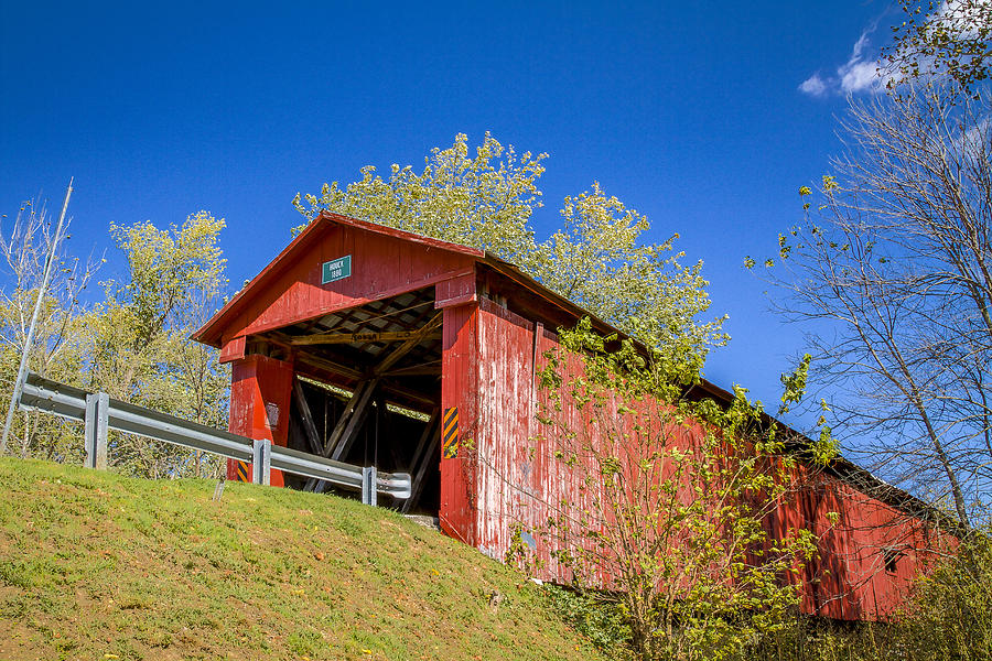 Houck covered bridge #1 Photograph by Jack R Perry