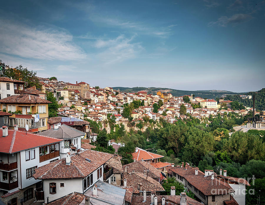 Houses In Old Town Of Veliko Tarnovo Bulgaria #1 Photograph by JM Travel Photography