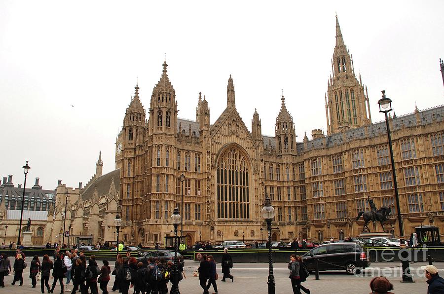 Houses of Parliament in London #1 Photograph by David Fowler