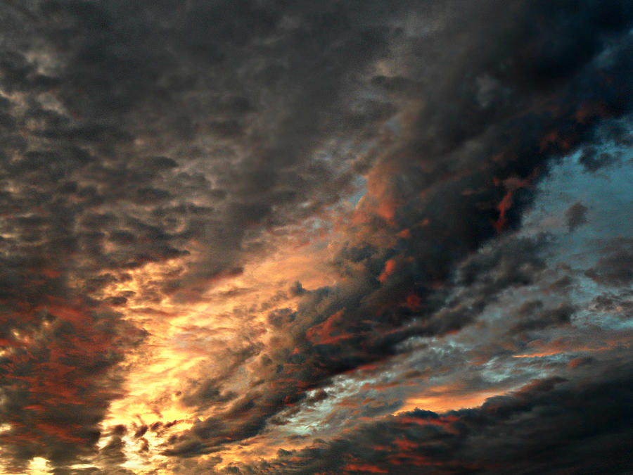 How about them clouds #1 Photograph by Cyryn Fyrcyd