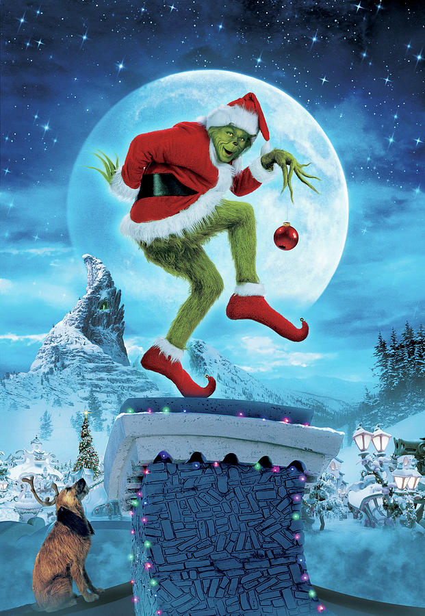 How The Grinch Stole Christmas 2000 Digital Art by Geek N Rock