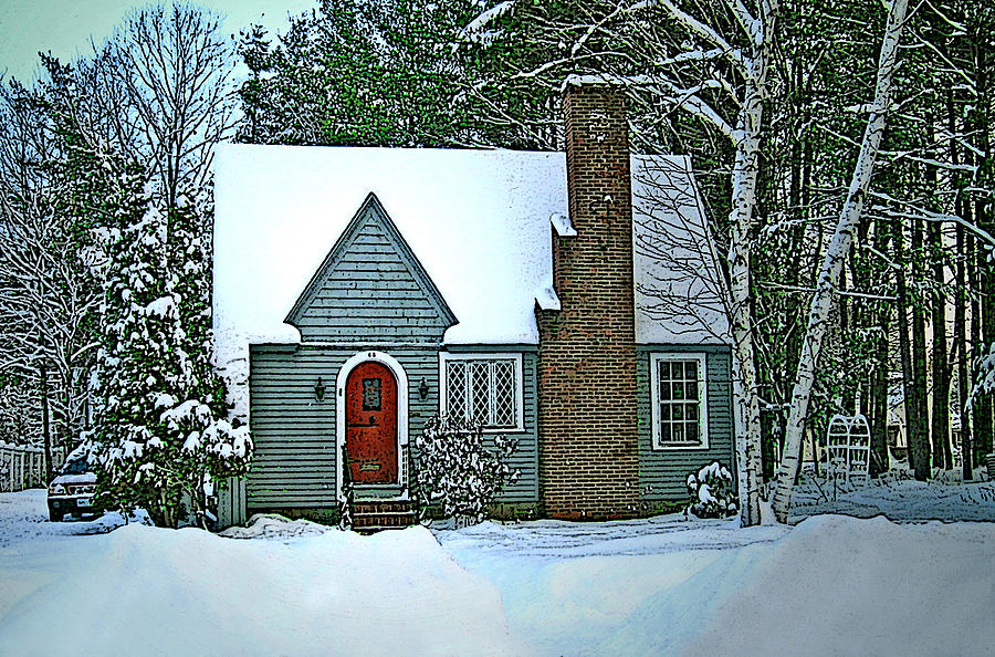 Howland House in Windsor Photograph by Nancy Griswold