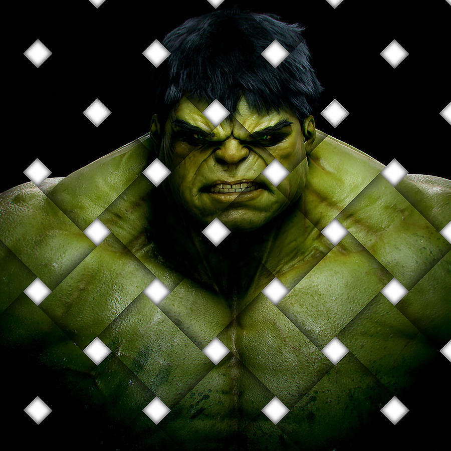 Hulk #1 Mixed Media by Marvin Blaine