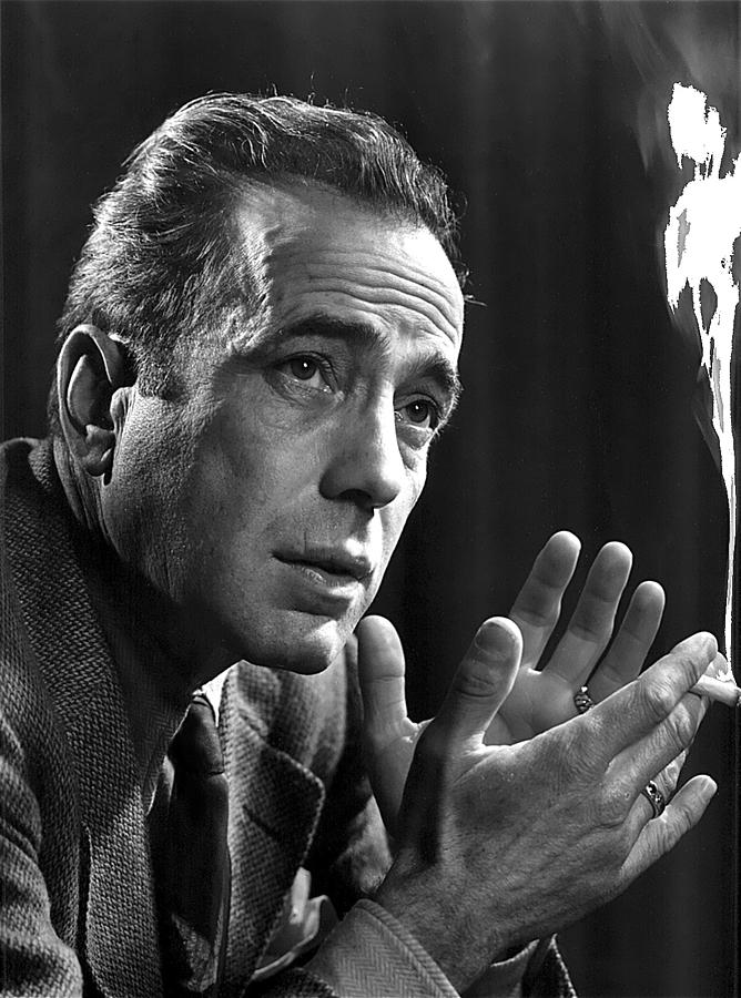 Humphrey Bogart Portrait #2 Karsh Photo Circa 1954-2014 #1 Photograph by David Lee Guss