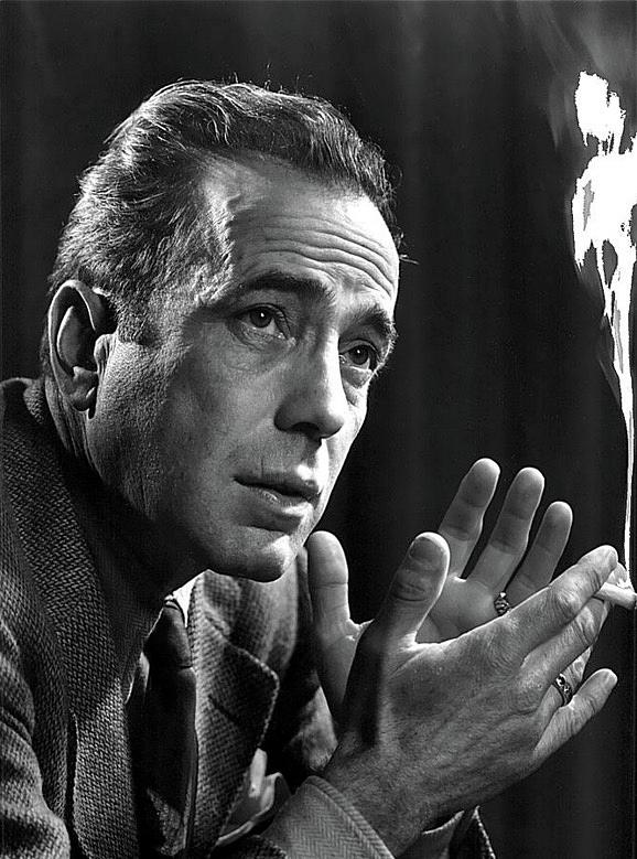 Humphrey Bogart Smoking Yousuf Karsh Photo C. 1954-2015 #1 Photograph by David Lee Guss