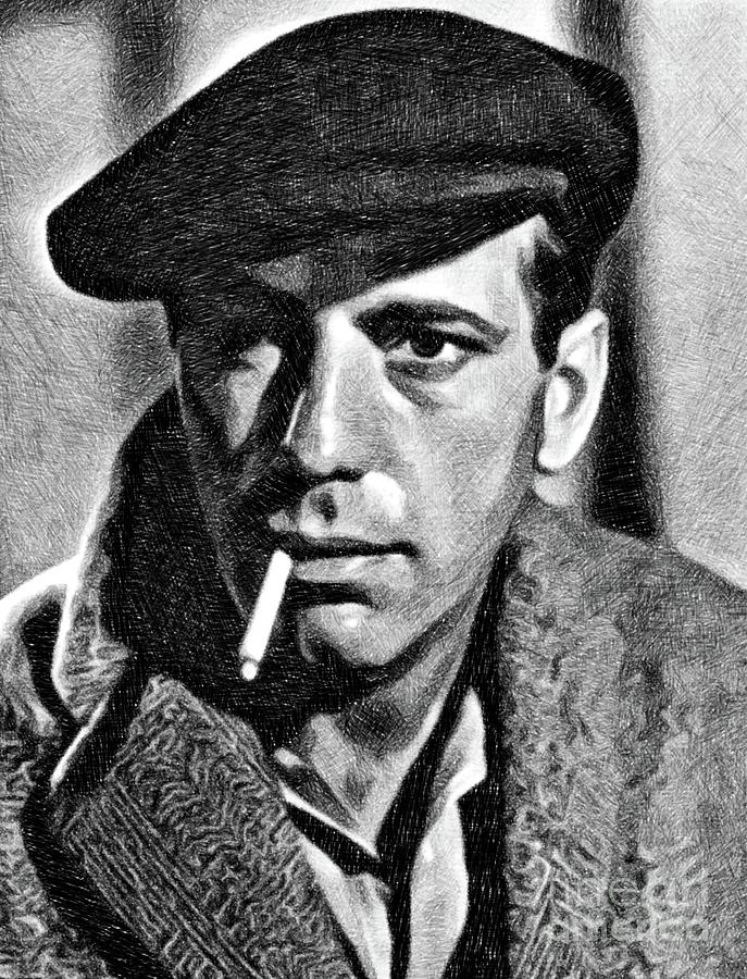 Humphrey Bogart, Vintage Actor By Js Digital Art