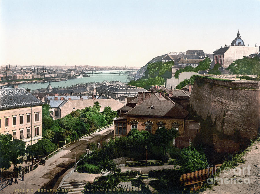 HUNGARY: BUDAPEST, c1895 #1 Painting by Granger