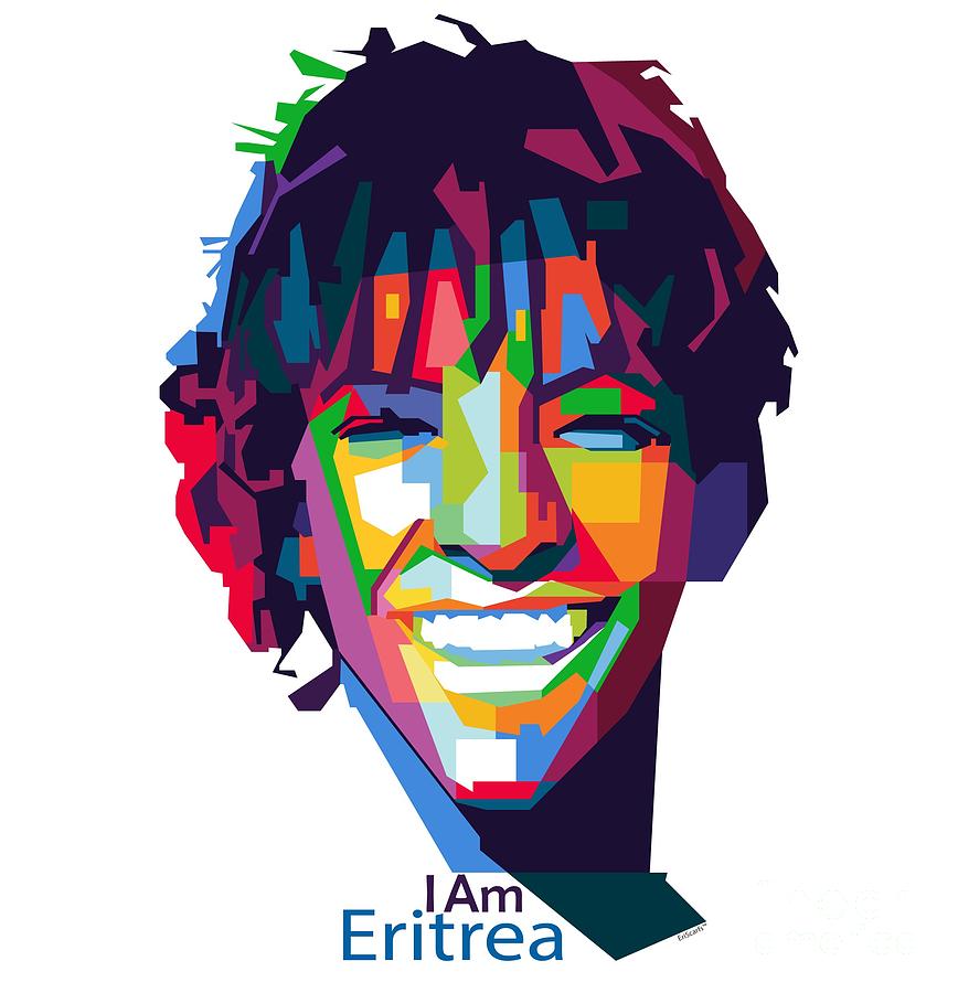 Eritrea Digital Art - I Am Eritrea #2 by EriScarfs