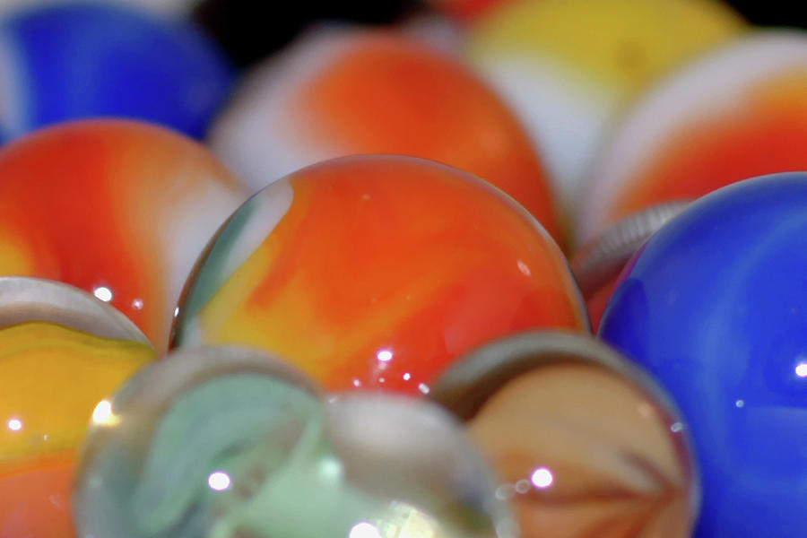 Toy Photograph - I found my marbles #1 by Alan Look
