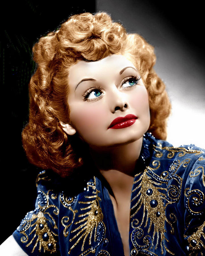 I Love Lucy Digital Art by Karen Showell