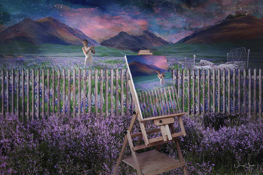 I Will Paint The Sky For You by Norma Slack I Will Paint The Sky For You by Norma Slack