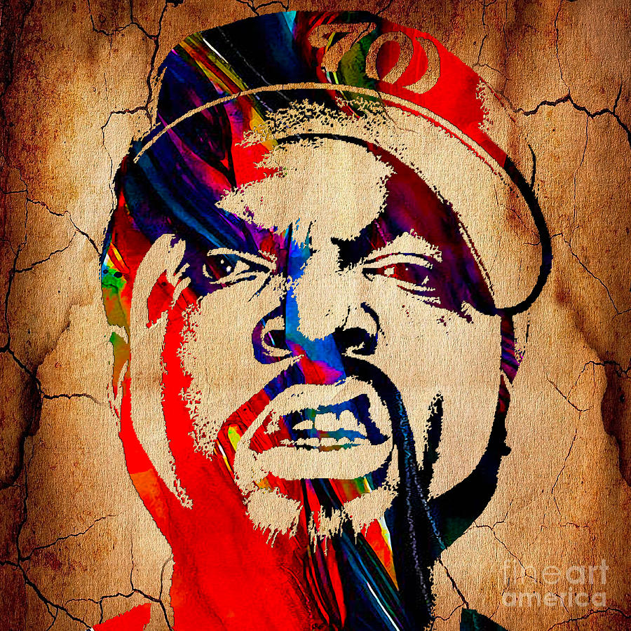 Ice Cube Straight Outta Compton #1 Mixed Media by Marvin Blaine