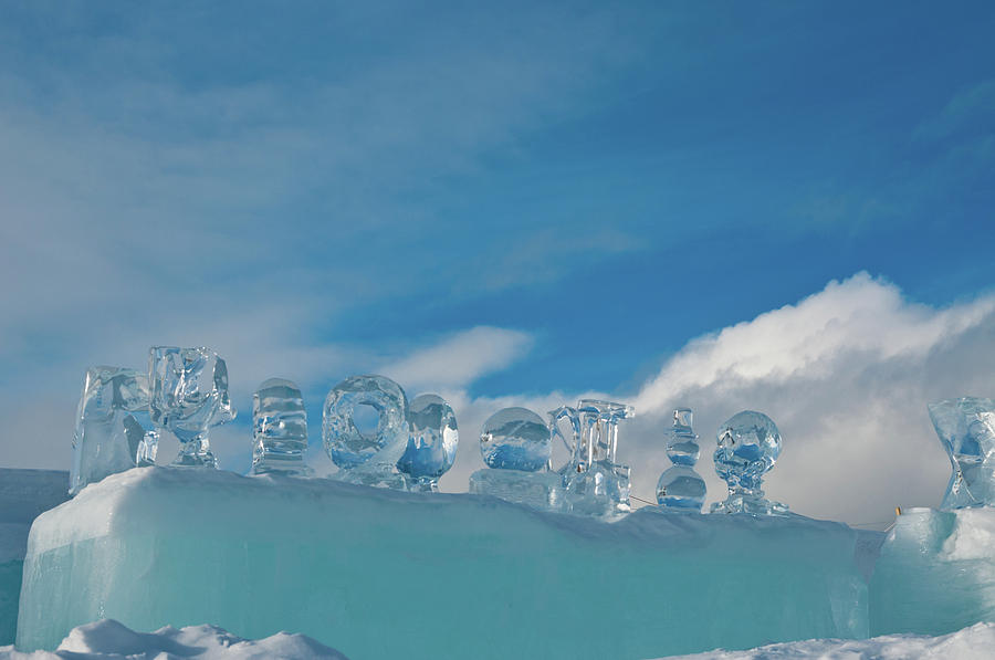 Ice Sculpture Photograph