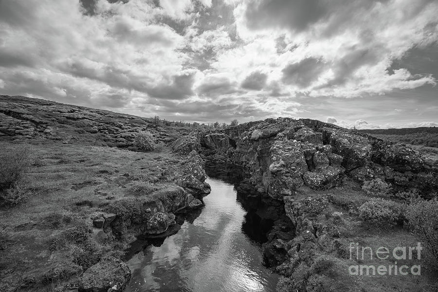 Iceland Continental Divide  #1 Photograph by Michael Ver Sprill