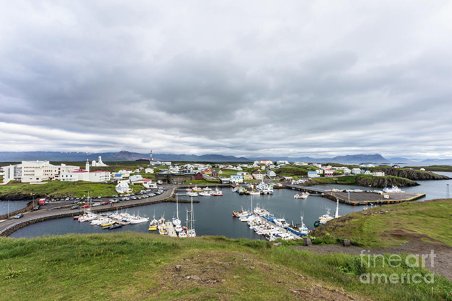 Iceland fisherman harbor #1 Photograph by Didier Marti