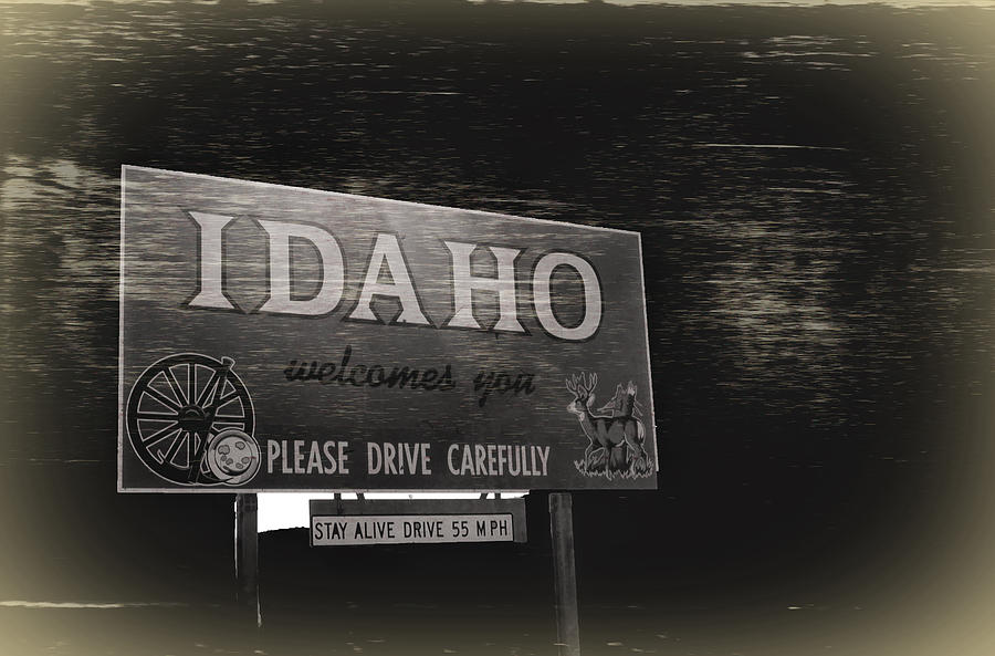 Idaho Welcomes You  #1 Photograph by Cathy Anderson