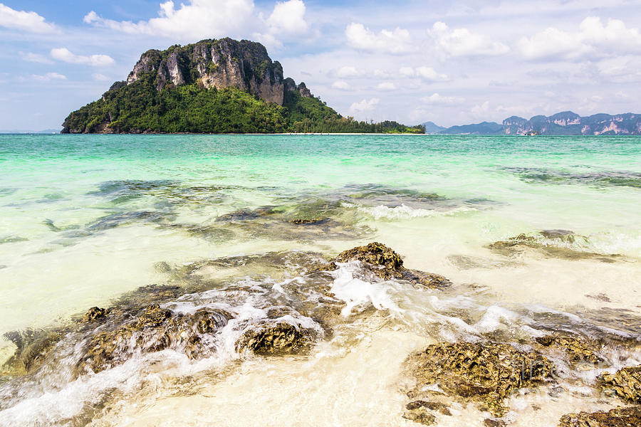Idyllic island in Krabi in South Thailand #1 Photograph by Didier Marti