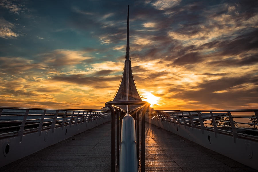Milwaukee Photograph - Illuminating Calatrava by James  Meyer