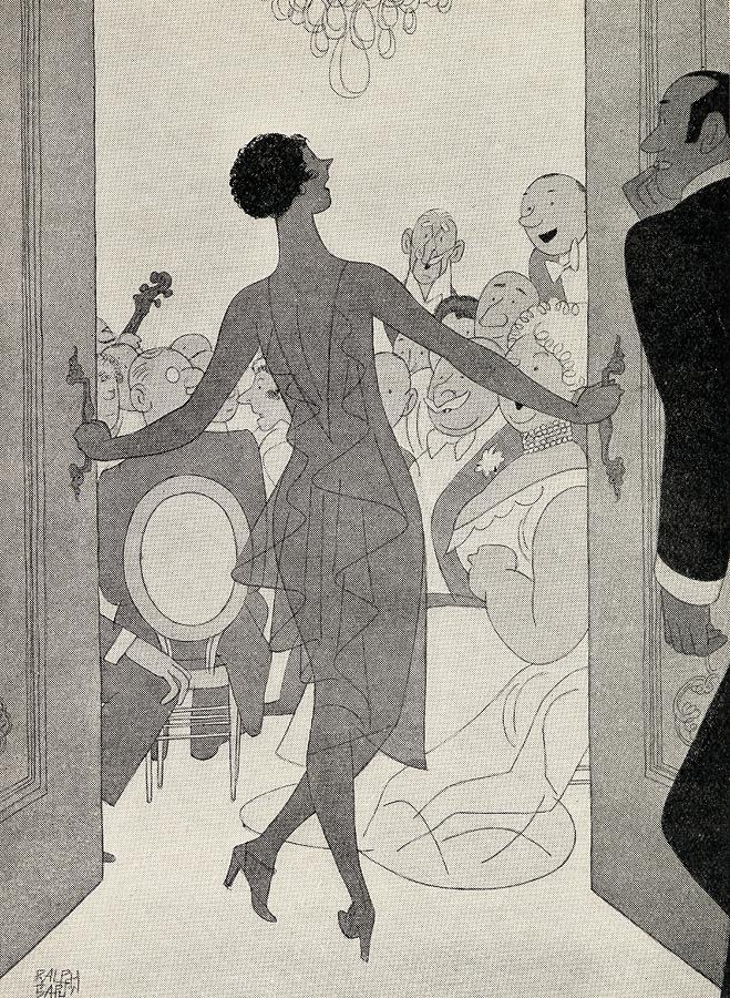 Illustration By Ralph Barton 1891 To Drawing by Vintage Design Pics ...