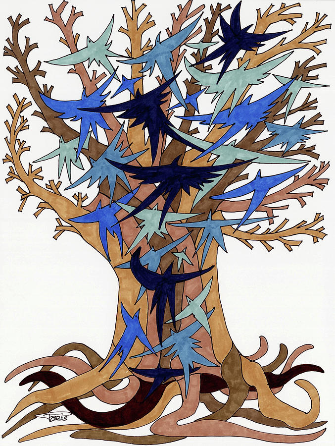 Imaginist Nature Trees Series 1022 by Jean Francois Paris Imaginist Nature Trees Series 1022 by Jean Francois Paris