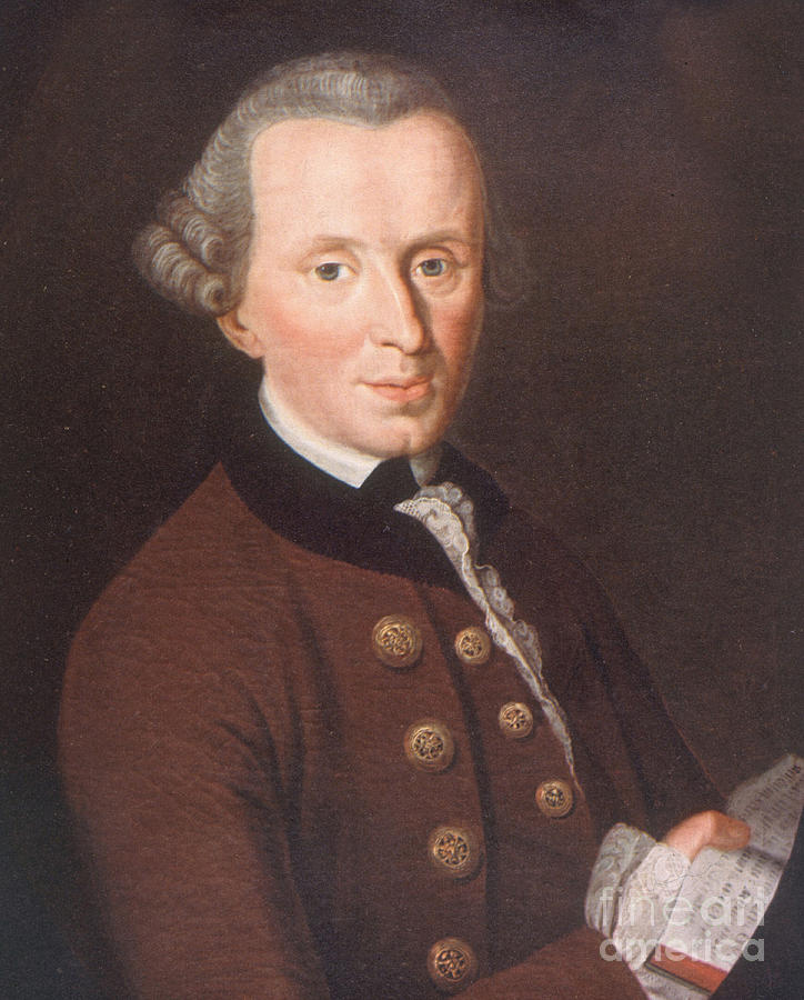 Immanuel Kant, German Philosopher #5 Photograph by Science Source