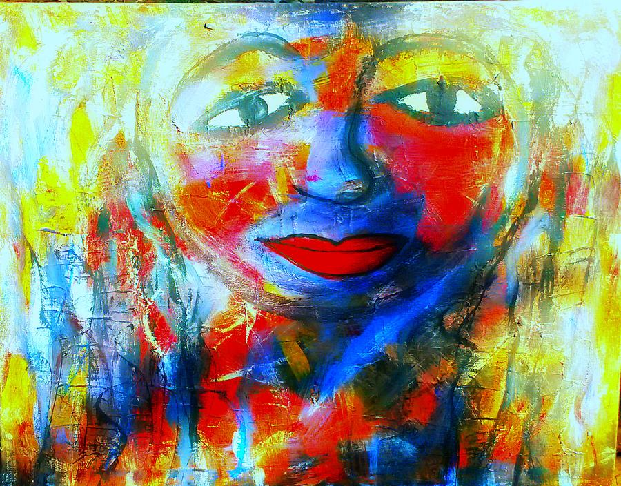 Imperfect me #1 Painting by Fania Simon