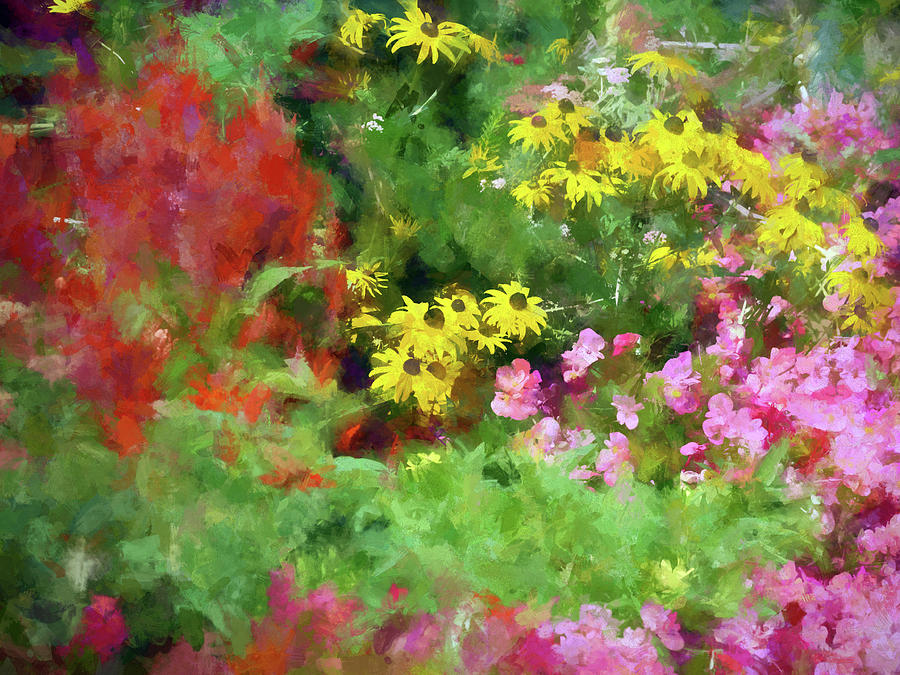 Impressions of Saratoga Spa State Park X Digital Art by Tina Baxter ...