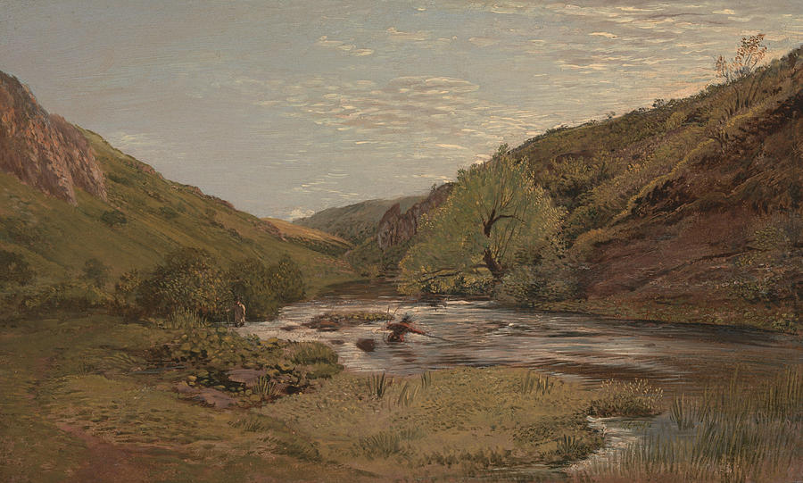 In Dovedale Painting by John Linnell