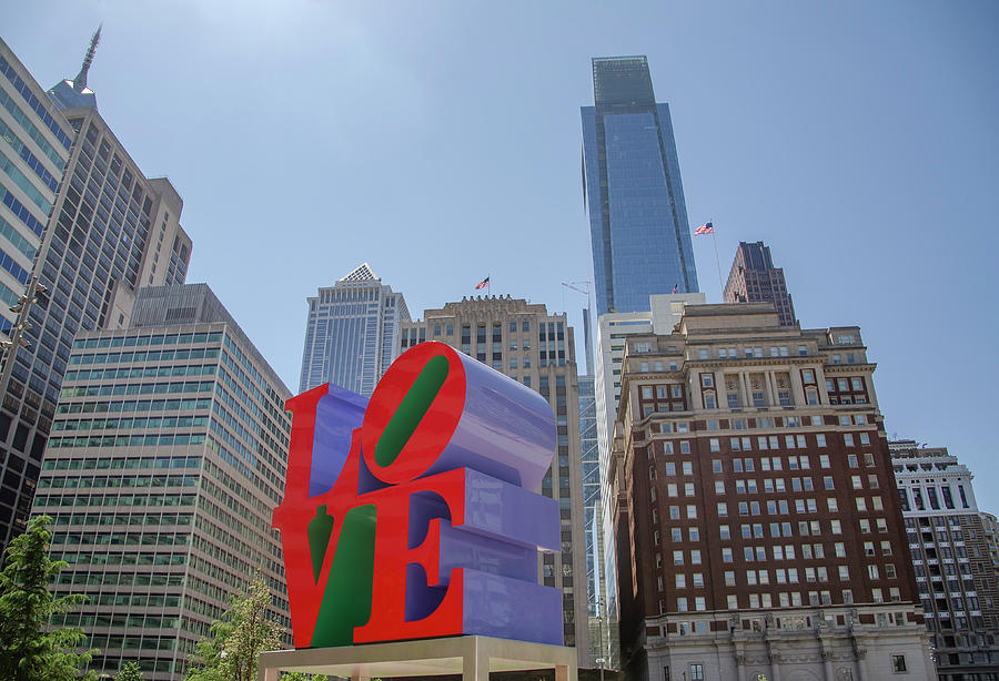 In Love with Philadelphia #1 Photograph by Bill Cannon