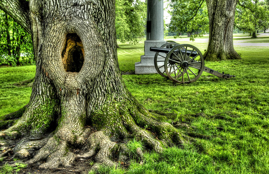 In Soldiers Cemetery - Gettysburg #1 Photograph by Paul W Faust - Impressions of Light