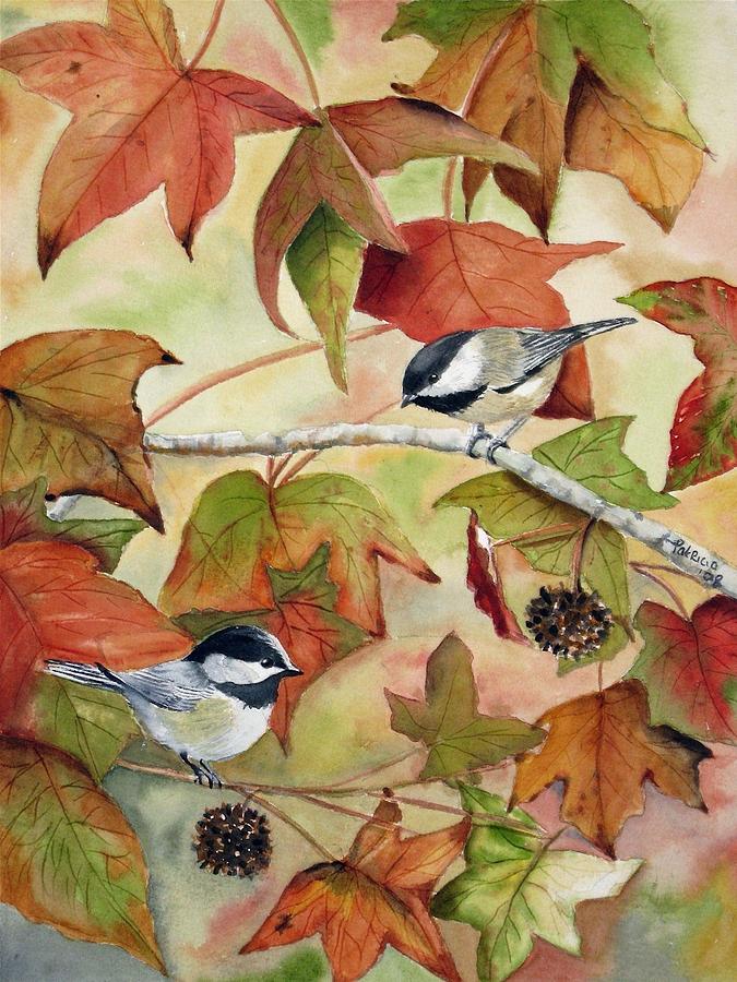 Nature Painting - In Thanksgiving #1 by Patricia Pushaw