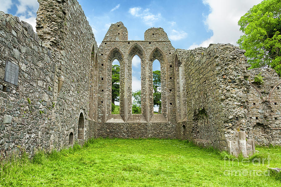 Inch Abbey, Downpatrick #1 Photograph by Jim Orr