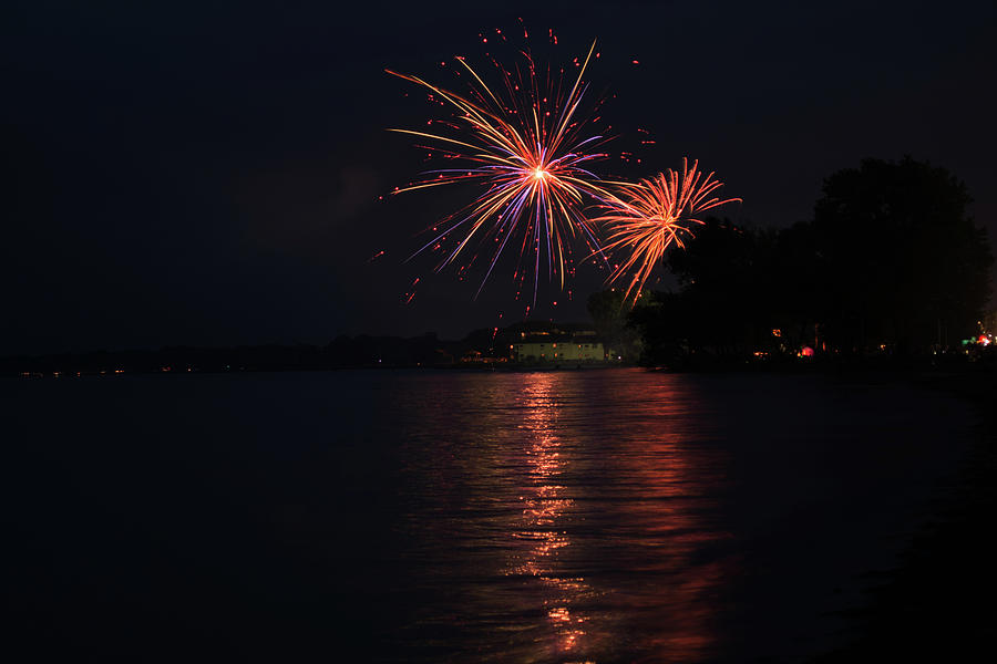 Firework Photograph - Independence Day by Gaby Swanson Firework Photograph - Independence Day by Gaby Swanson
